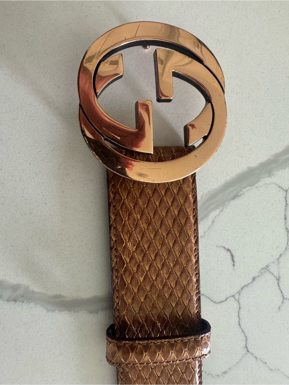 Gucci Python Belt - Picture 2 of 3
